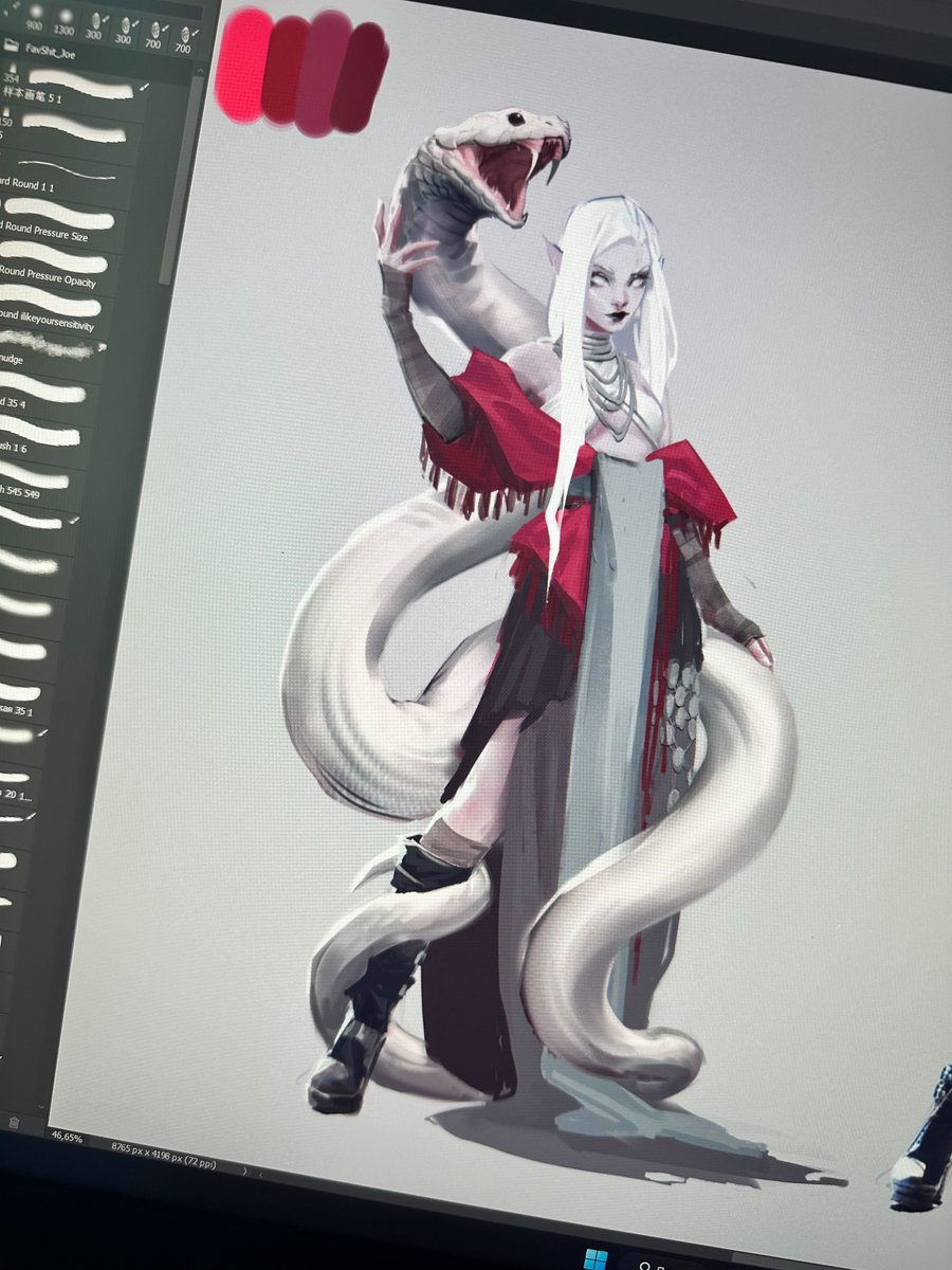 Joe_495's tweet photo. #PortfolioDay Hello! I'm Aleksandra, gamedev illustrator and concept artist. Here's two my commercial and two personal works🌱 https://t.co/lraU0uvnkz