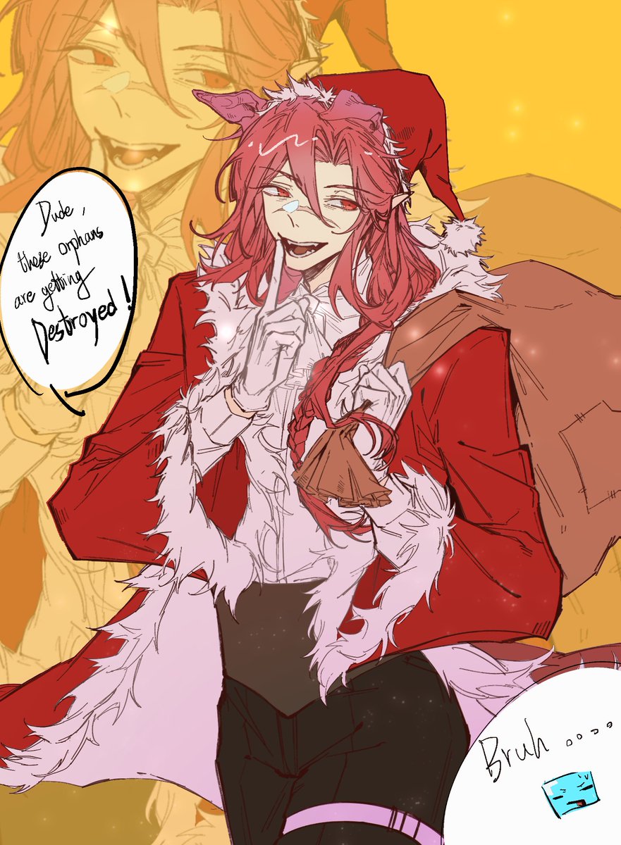 Meiph1s's tweet photo. bro I'm so late but here, have this Christmas art
#technobladefanart https://t.co/pmM9qDtW0v