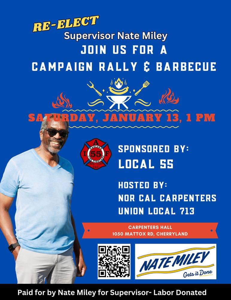 Nate Miley for Supervisor tweet media