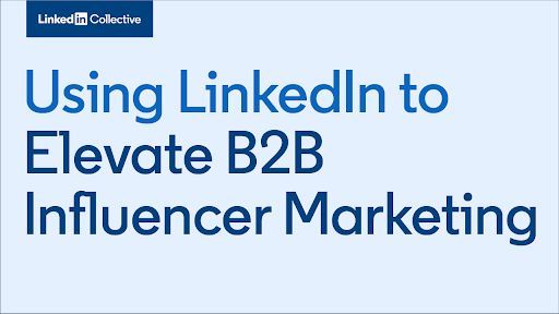 How can you best use LinkedIn to 🚀 elevate #B2BInfluencerMarketing? @TopRank CEO Donna Robinson shares data-backed ✔️ answers in her latest for @LinkedInCollective, featuring 🎯 insights from the fresh 📊  B2B Influencer Marketing Report: ➡ bit.ly/47toRC3