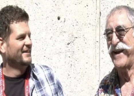 On set with artistic legend Sergio Aragones of Mad Magazine for my first solicited pilot for #AdultSwim in 2011. It was Sergio that discovered me and opened all the doors. #MadMagazine #TV #Hollywood #SergioAragones