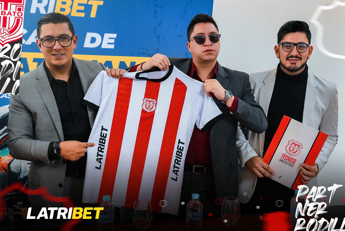 TecnicoUOficial's tweet photo. #PartnersRodillo

¡LATRIBET se viste de Albirrojo!🇦🇹⚽️🎉

Postales de la Firma de Convenio con @latribet #PartnerRodillo para la temporada 2024. 🇦🇹😎

#TécnicoPresente https://t.co/DJofQuJjxg