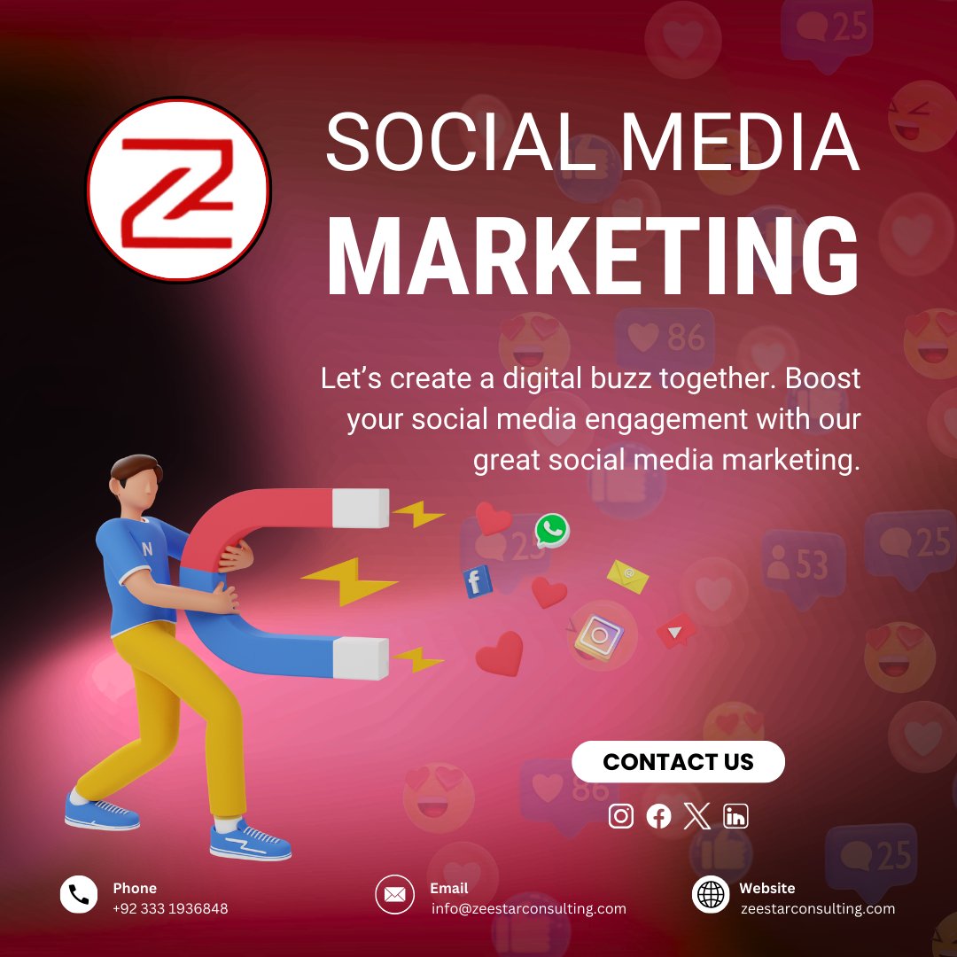 Crafting Conversations, Inspiring Conversions. Your brand story, told across social channels. Let’s create a digital buzz together.

Follow <a href="/zstarconsulting/">Star Consulting - LLC</a> for more❗

Visit our website: zeestarconsulting.com

#DigitalMarketing 
#socialmediamarketing 
#socialmediamanagement