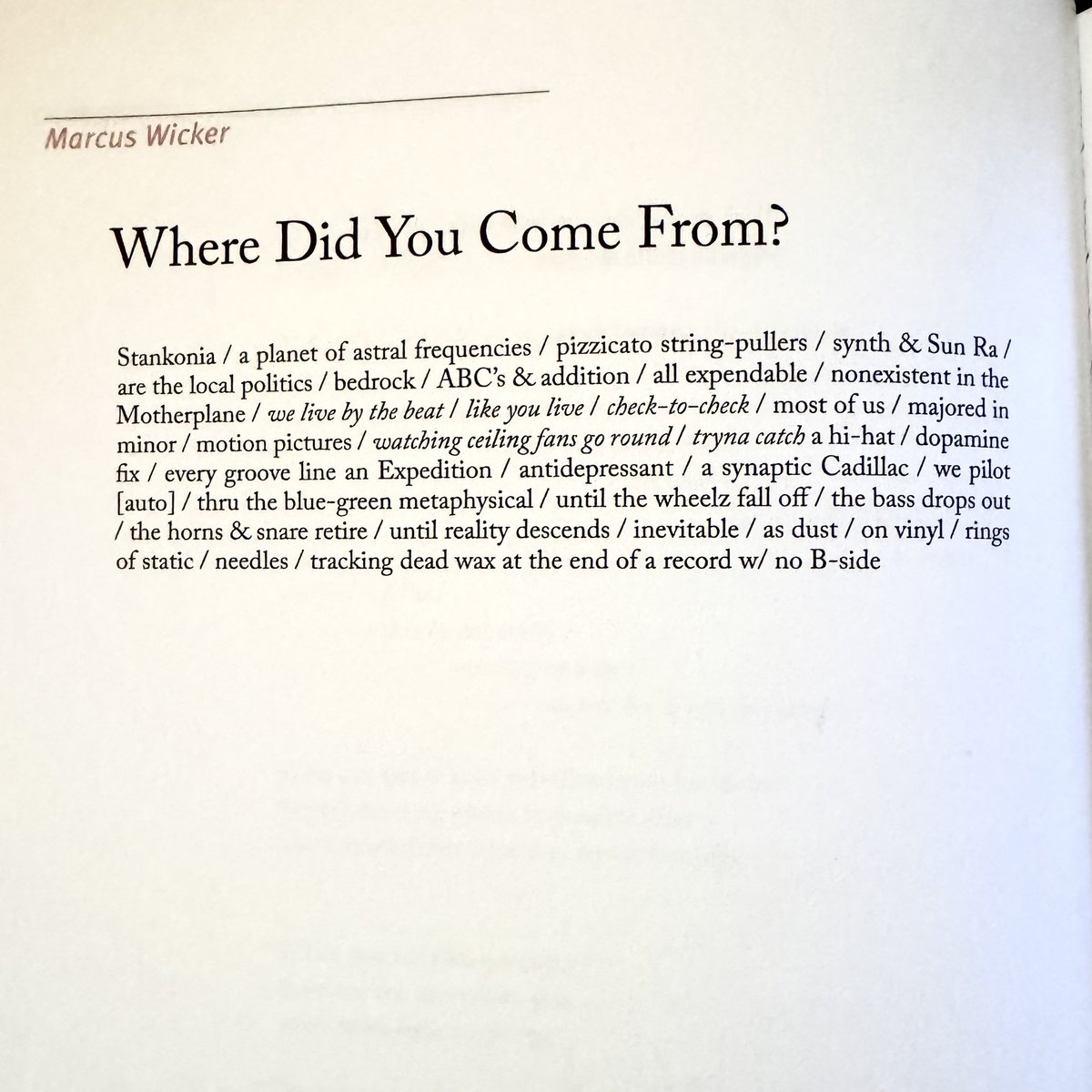 a2poet's tweet photo. I’ve got an ATL👽 joint in the most recent issue of @Gulf_Coast. Grateful for their support in the new year, &amp; jazzed about appearing alongside really standout poems/poets all around. https://t.co/nMB2zpYBuk