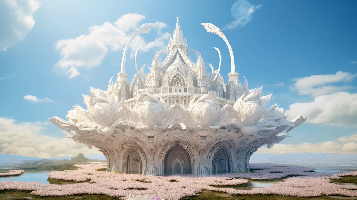 m_kotenko's tweet photo. White castles 🤍
#MidjouneyAI #AIArtGallery https://t.co/7jikV56Tg9