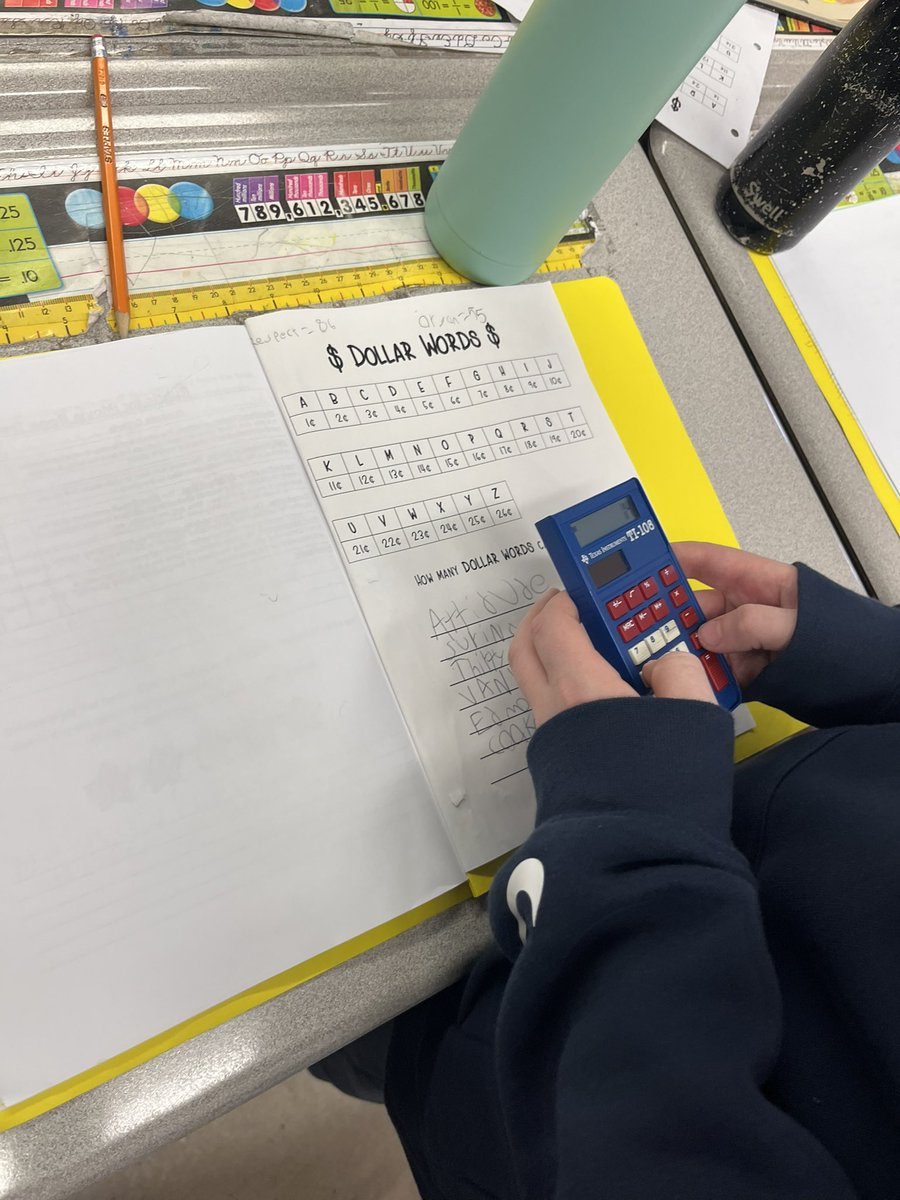 MrBrandreth's tweet photo. Dollar Words Yo!!!  From the book “Because of Mr. Terupt”, this has been a lot of fun for the students. So engaging. https://t.co/14KfMtvgSP