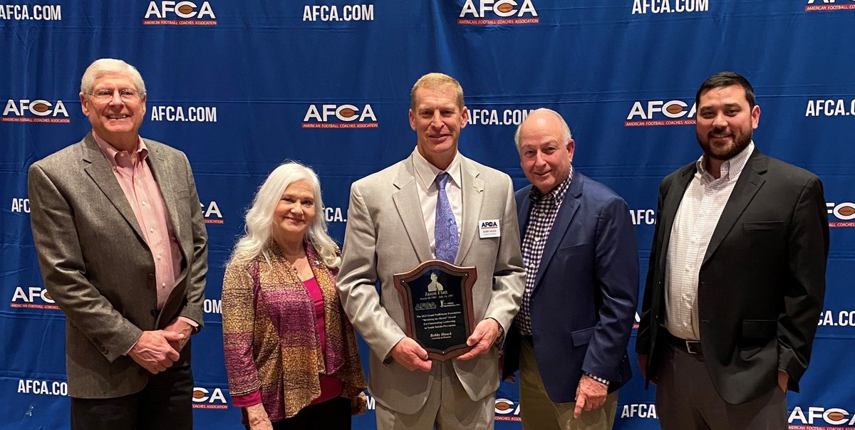 Montana Griz Football (@montanagrizfb) on Twitter photo Our own <a href="/Coach_Hauck/">Coach Bobby Hauck</a> was presented the Grant Teaff “Breaking the Silence” Award by the <a href="/JasonFoundation/">The Jason Foundation</a> at the <a href="/WeAreAFCA/">AFCA</a> Convention, honoring a coach that has exceeded expectations as a National Awareness Ambassador, helping spread awareness of youth suicide. 🫡 Our own <a href="/Coach_Hauck/">Coach Bobby Hauck</a> was presented the Grant Teaff “Breaking the Silence” Award by the <a href="/JasonFoundation/">The Jason Foundation</a> at the <a href="/WeAreAFCA/">AFCA</a> Convention, honoring a coach that has exceeded expectations as a National Awareness Ambassador, helping spread awareness of youth suicide. 🫡