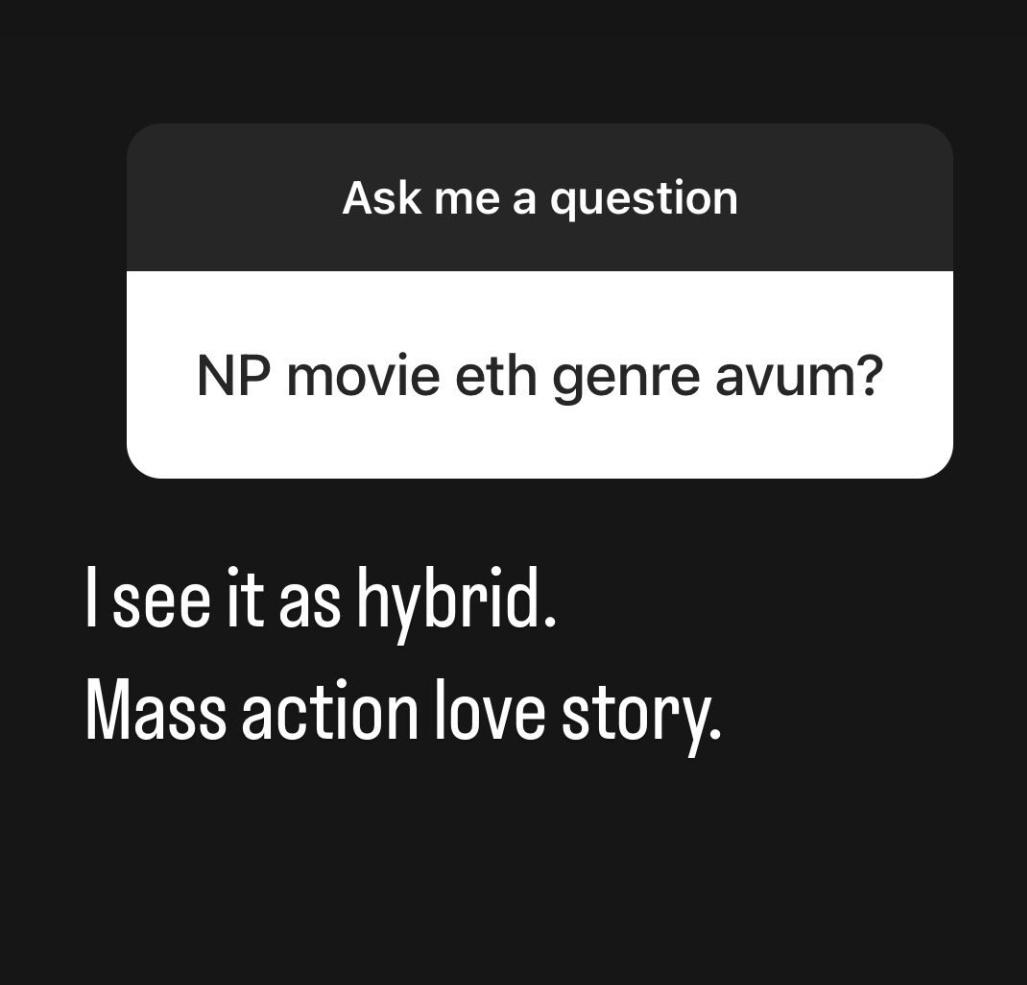 itzak2010's tweet photo. #NP🐘🔥 @kobaofkailasam Bro Movie Genre😌🔥
MASS ACTION LOVE STORY 🥵💥
Cinema In 2025
Title Updateee On The Way 🎬🔥
@NivinOfficial 🤩
#Nivinpauly #NP44 https://t.co/BmJyYqzAYE