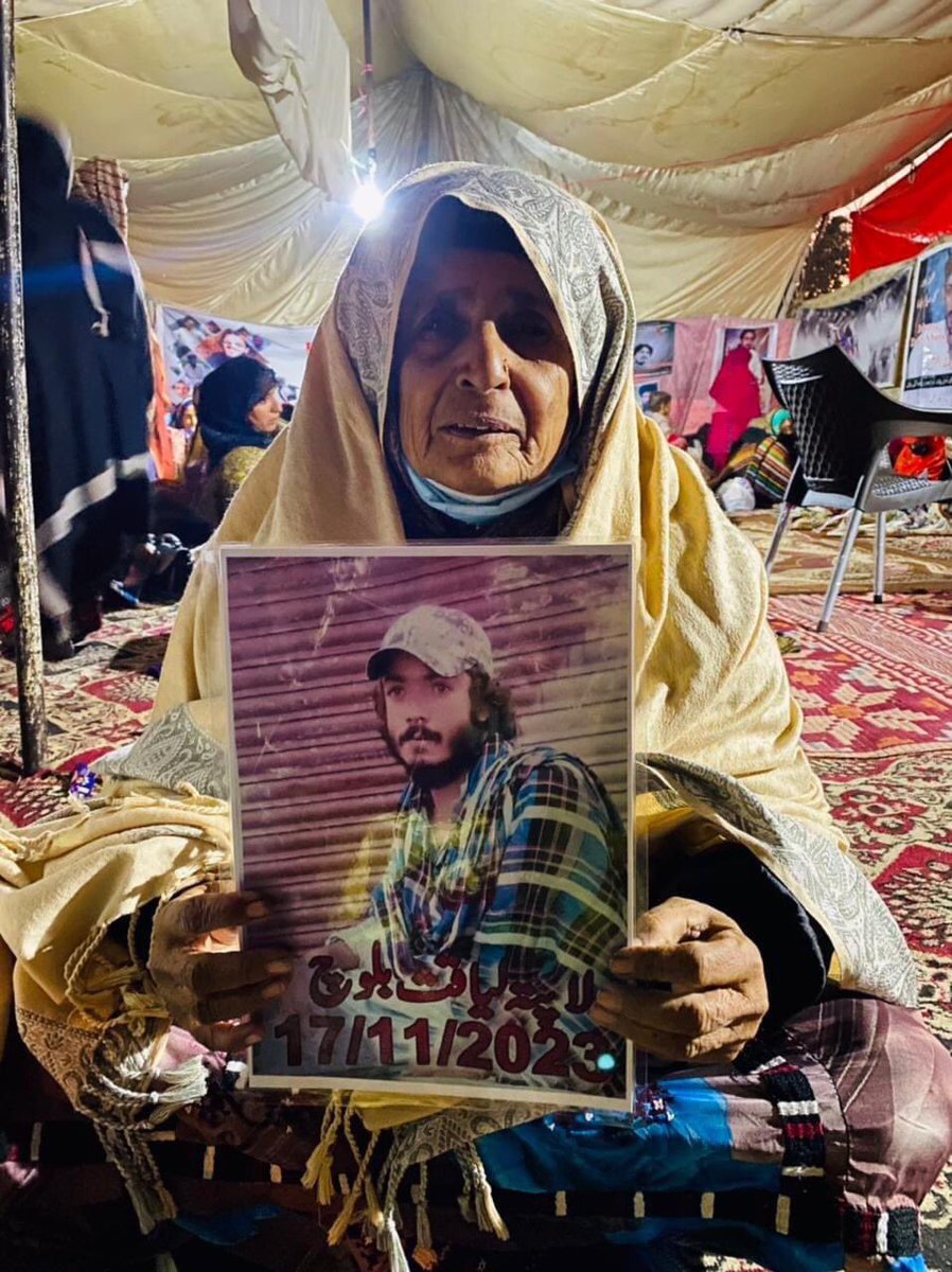Balochistan's plea for justice echoes from Islamabad. Join the sit-in camp, use #IStandWithBalochMarch, and demand an end to the atrocities and release of missing Baloch individuals.