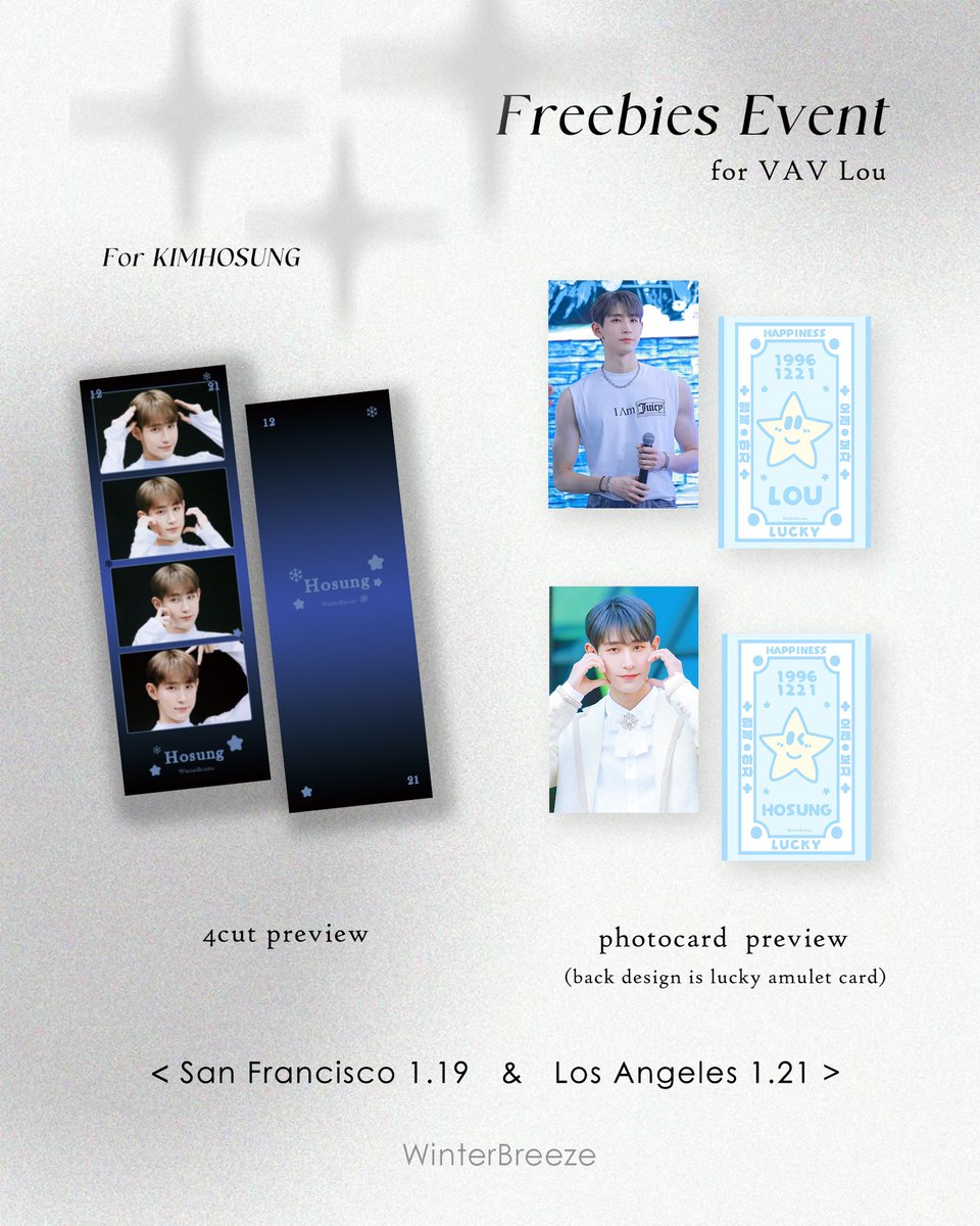 ππ’π§πππ«ππ«πππ³π (@winterbreezekhs) on Twitter photo 2024 VAV US tour π
πππππππ πππππ
Freebies are prepared for Vampz during VAV US tour. They will be giving away at the last two cities of the tour, SF and LA.
-San Francisco 1.19
-Los Angeles 1.21
β£οΈLimited amount per city
>Location and time <a href="/multifandx/">Noemi (μ°¨μ°¨μ°¨)</a> <
#VAV #Lou 2024 VAV US tour π
πππππππ πππππ
Freebies are prepared for Vampz during VAV US tour. They will be giving away at the last two cities of the tour, SF and LA.
-San Francisco 1.19
-Los Angeles 1.21
β£οΈLimited amount per city
>Location and time <a href="/multifandx/">Noemi (μ°¨μ°¨μ°¨)</a> <
#VAV #Lou
