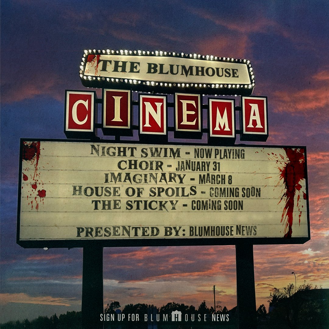 blumhouse's tweet image. Now Showing: Your greatest fears. 

Subscribe to Blumhouse News for the latest word on your most anticipated horror films and shows of the year.
bit.ly/3lXGiZL