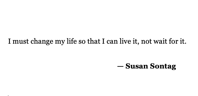 MayaCPopa's tweet image. Oof, who needed this Susan Sontag today?