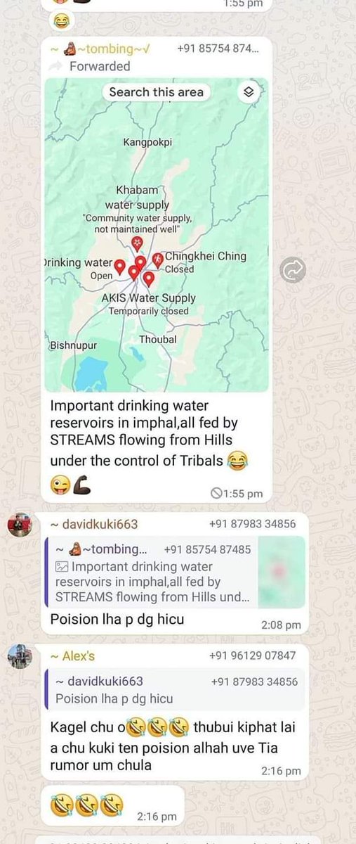 A___MEITEI's tweet photo. @RayiCis @AboriginalKuki @AriesHaoneoKuki @Batman1947_ @being_chikim @BemLhungdim @lalminthekip @pbkhuptong @phoenixpaul2023 @LhanglangaUM @LianPhiamp30829 HUITHI!
Some minions are so quick to defend the #KukiTerrorists. This is not just an oil spillage. It's #BiologicalWarfare
https://t.co/IDbNBIIQ8A https://t.co/jaIiGWwmDw