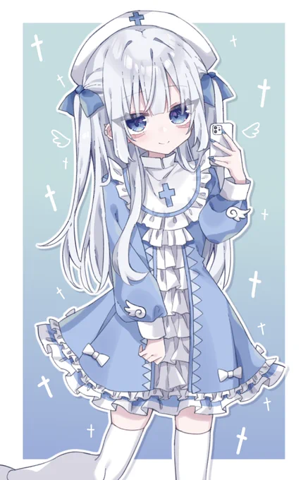シスター地雷リクエストありがとうございました#Skeb #Commission 
