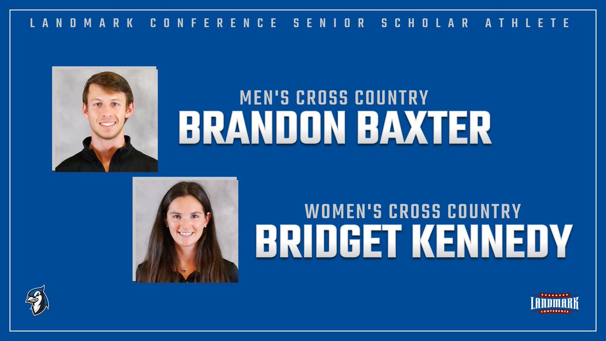 EtownBlueJays's tweet photo. SSA | @BlueJaysXCTF sweeps the @LandmarkConf Cross Country Senior Scholar Athlete awards! Congrats to Brandon Baxter and Bridget Kennedy on earning these distinctions for #ECXC!
BRANDON: https://t.co/pPwtceKnG7
BRIDGET: https://t.co/PS2gcsE83j
#FlyWithUs https://t.co/sCCM1d5y0U
