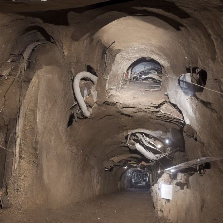 Weird way to make a tunnel. 

#Epstein #EpsteinClientList #nyc #israel #mossad #newyorktunnels