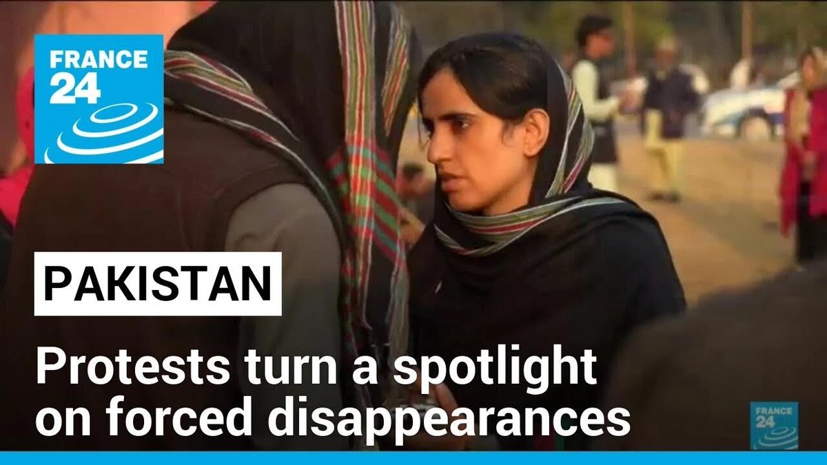 ▶️ Protest movement led by women turns a spotlight on forced disappearances in Pakistan f24.my/A2p8.x
