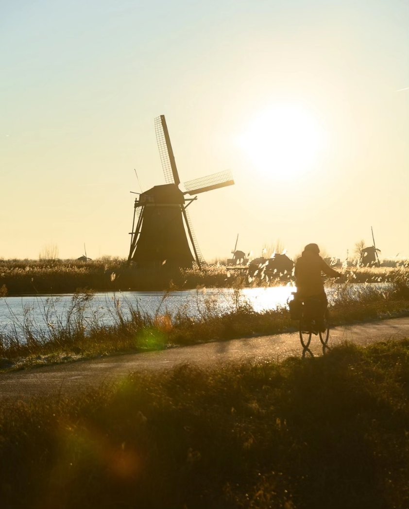 Oh jongens, wat zijn deze dagen genieten. Gisteren met zonsopgang met camera op pad geweest in Kinderdijk.