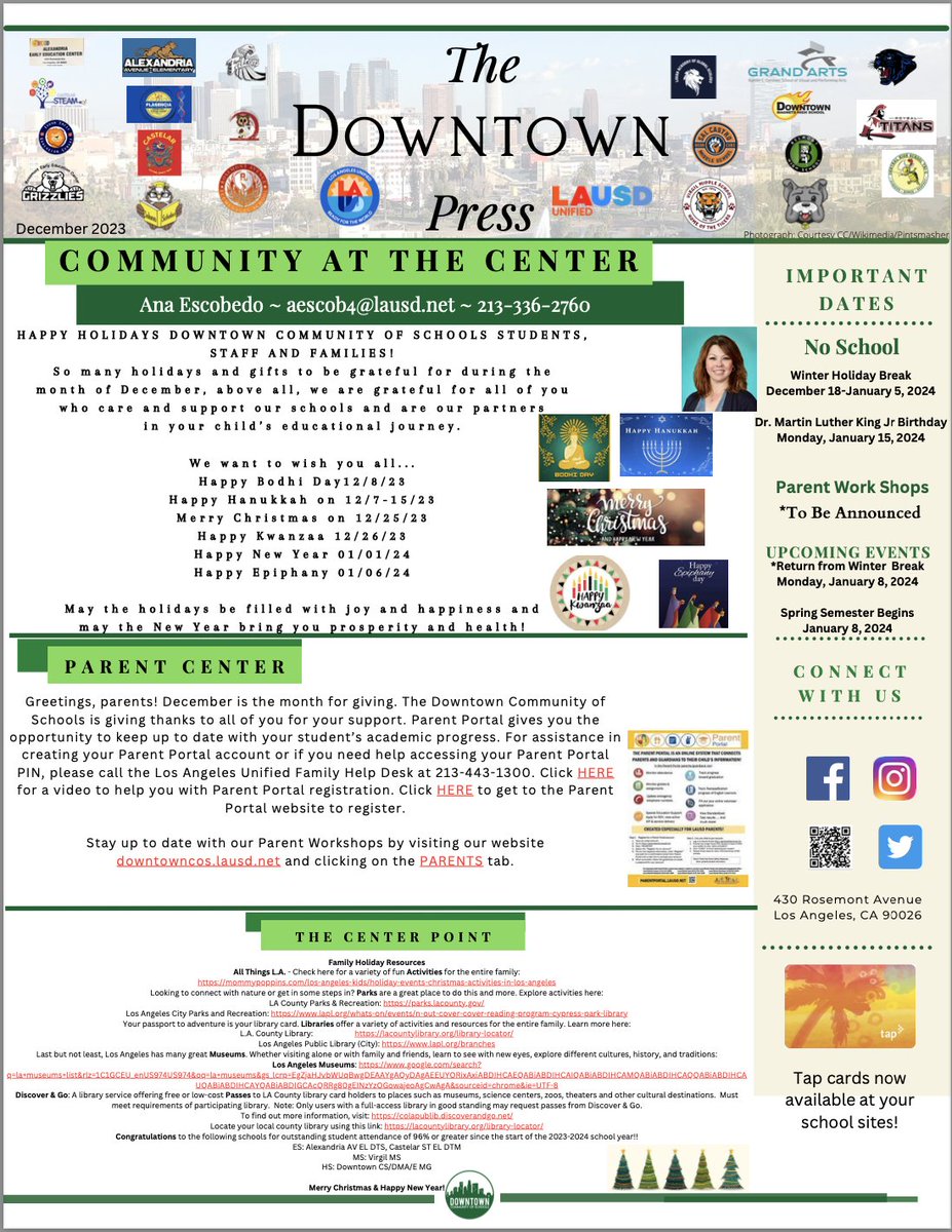 Downtown COS tweet media