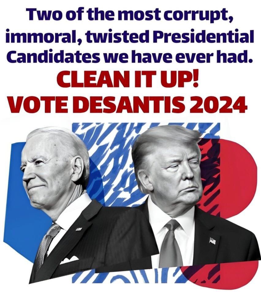 geezyloueezy's tweet photo. @MaryMacElveen @neanne_derthal @RonDeSantis When Trump is convicted, either DeSantis or Haley will need to step in - and DeSantis wins that battle. #ToTheConvention #WithDeSantis
#DeSantis2024 https://t.co/QRekPMXHJq