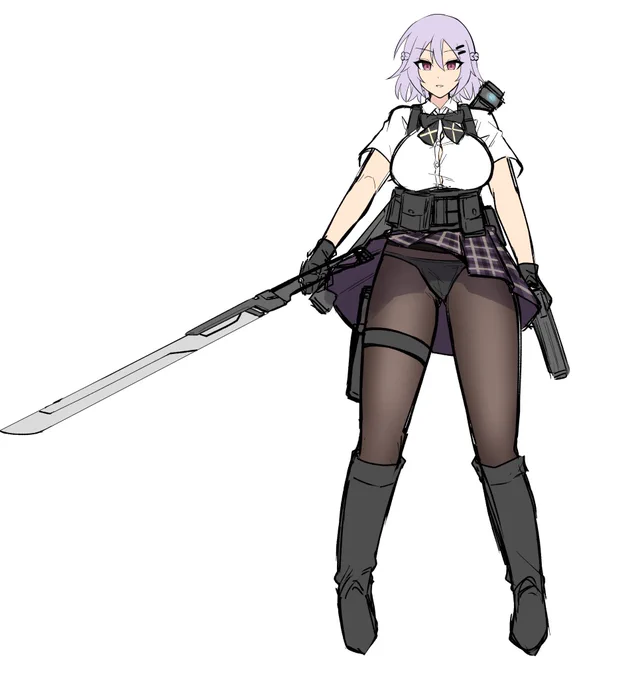 オリキャラ作る人あるあるだと思うんですけど、ちょっと暇だから新しいオリキャラのラクガキでもしよーって時に限って会心の一撃みたいな刺さり方するオリキャラ出来ません?どうしようかなこれ 