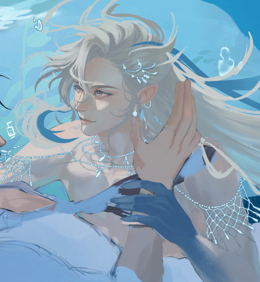 gankedbyshipdom's tweet photo. Divine 
#Neuvilette #Genshin_Impact #Wriollette #procreate https://t.co/BRtDo4FkQh