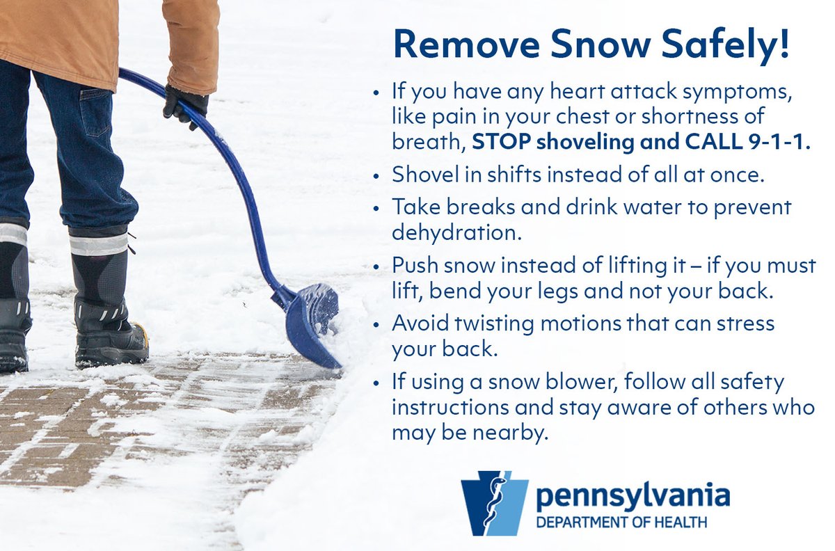 We're not done with snow this winter just yet. Follow these tips to shovel safely.