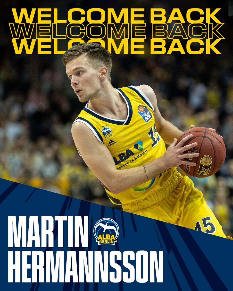 🤩 SO EXCITED FOR THIS COMEBACK 🤩

Nach dreieinhalb Jahren beim spanischen Topclub Valencia Basket kehrt <a href="/hermannsson15/">Martin Hermannsson</a> zu uns zurück. Der 29-jährige Point Guard hat einen Vertrag bis zum Ende der Saison 2025/26 unterschrieben.

Velkominn heim, Martin! 💛💙