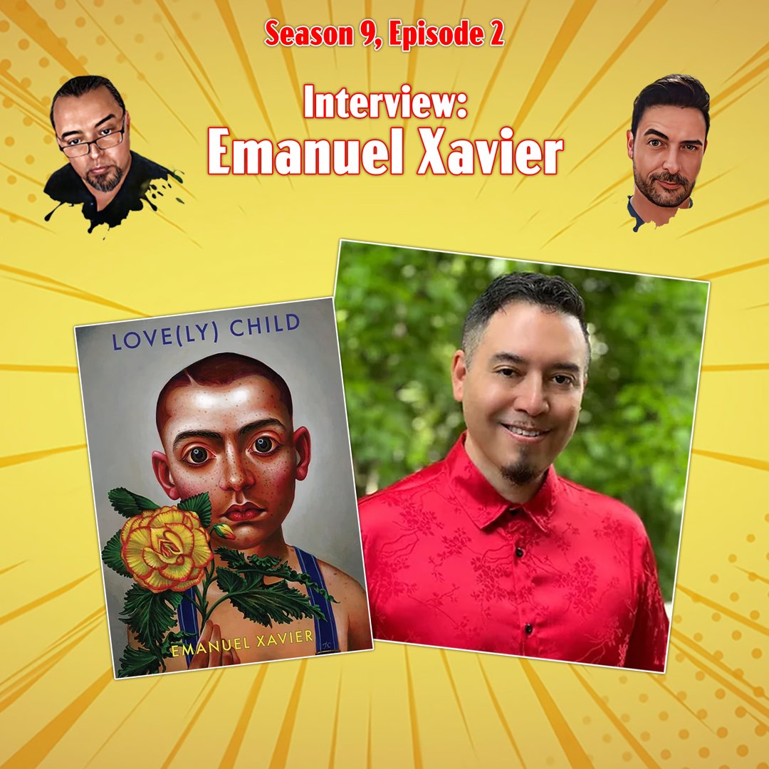 Last Chance: Emanuel Xavier joins @VanceBastian & Baz Collins to talk about his book Love(ly) Child! wrote.libsyn.com/s9ep02-emanuel… New guest coming Friday! #poetry #latino #latinx #podcast #wrotepodcast #queer #lgbtq