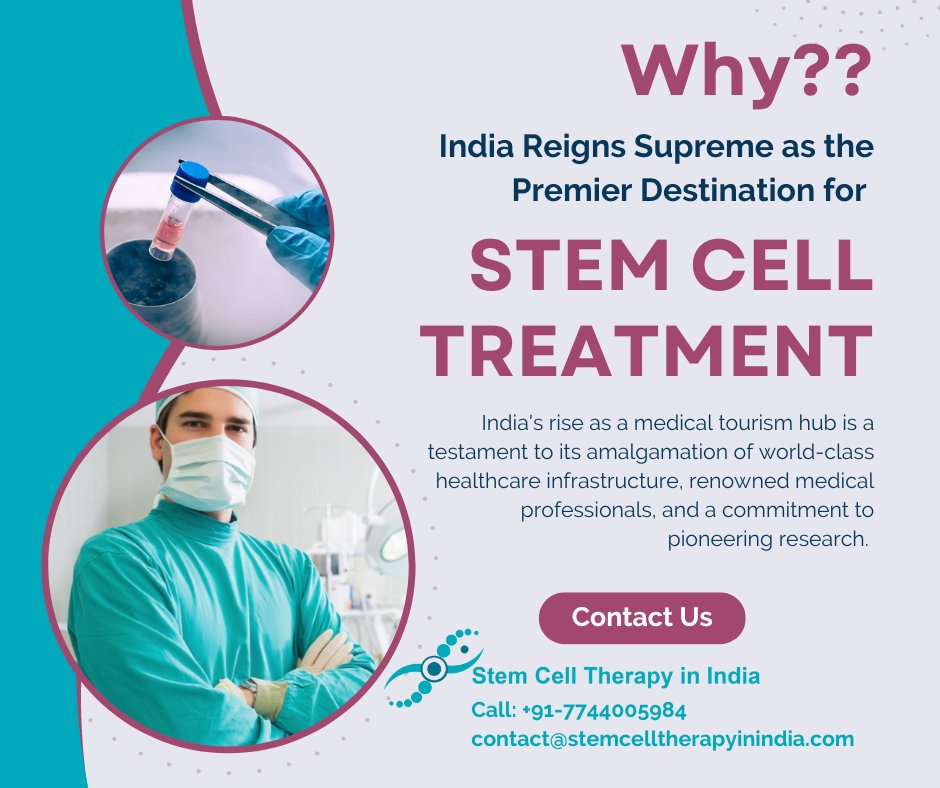stemcellcentre's tweet image. Discover Excellence! 🌐 Uncover Why India Reigns Supreme as the Premier Destination for Stem Cell Treatment. Explore Innovation, Expertise, and Transformative Healthcare Solutions!

#premierdestination #stemcelltreatment  #stemcelltherapycenterindia

blog.stemcelltherapyinindia.com/2024/01/why-in…