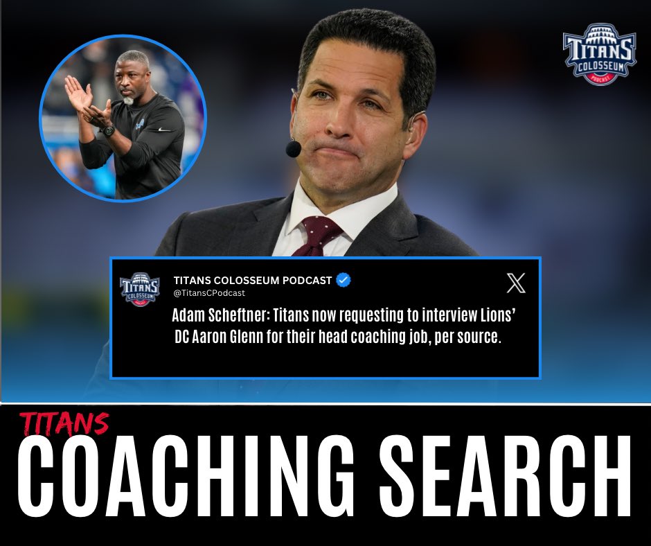 TitansCPodcast's tweet photo. Per Adam Scheftner. Thoughts? https://t.co/iGIR1ENp2o