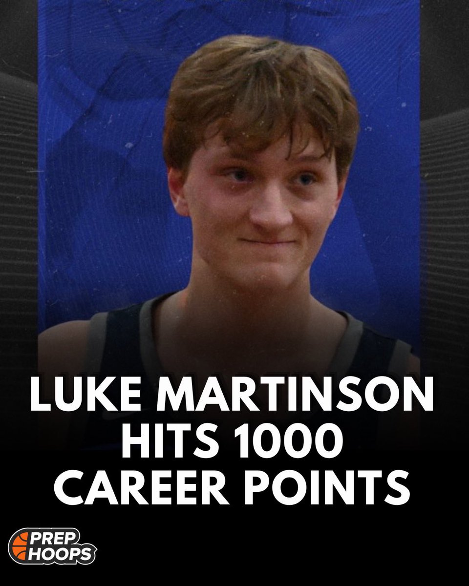 PrepHoops's tweet photo. 2024 6’4 PF Luke Martinson (@lukemartinsonn) out of North Dakota joined the 1,000 point club last night 🔥

More: https://t.co/1MYAxf5l4u https://t.co/zbUxCspOr3