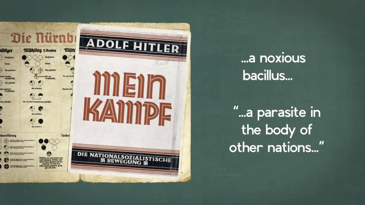 sorgulayicibiri's tweet photo. Adolf Hitler “Kavgam” adlı kitabında Yahudileri:
“Başka milletlerin bedeninde yaşayan zararlı bakteriler”
olarak tanımlamıştır. 
Hitler’in ari ırk peşinde koşan, azılı bir faşist olması ve ikinci dünya savaşı sırasında Sovyetler’den darbe alana kadar tüm Avrupa’yı işgal etmesi bir yana, bugün geldiğimiz durumda Siyonizme karşı aldığı marjinal tutum nedeniyle neredeyse haklı çıkacak gibi duruyor. 
Israil’deki siyonist hareket ve Filistin halkına yapılan soykırımı dünya affetmeyecek. New York’ta sinagoglarda ortaya çıkan kanlı tüneller, Epstein isimli yahudi sapığın Filistin’de, Türkiye’de ve dünyanın çeşitli yerlerinde kaçırdığı ve istismar ettiği çocuklar ve daha niceleri. Sanırım Adolf Hitler bu ırkın geri kalanlardan farklı olduğunu herkesten önce anlamış. Tarihin onu haklı çıkarmasına ramak kaldı. Lanet olsun! 
#israil #hitler #Filistin #FilistindeSoykirimVar #Epstein #Katilİsrail