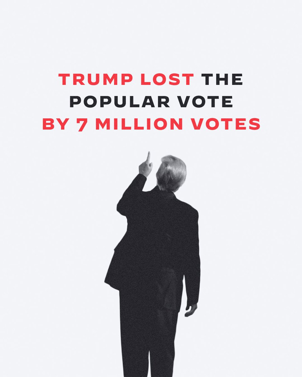 Trump exhausted every legal avenue available to him to overturn the election, but the legal path just took him back to the truth: that I won the election—and he lost.
