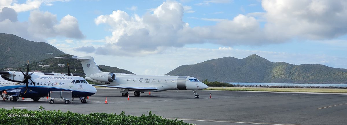 I'm just leaving BVI and spotting this crest on a private jet... anyone recognise it?