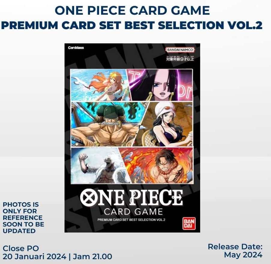 A new Premium Bandai item has been shown! One Piece Card Game