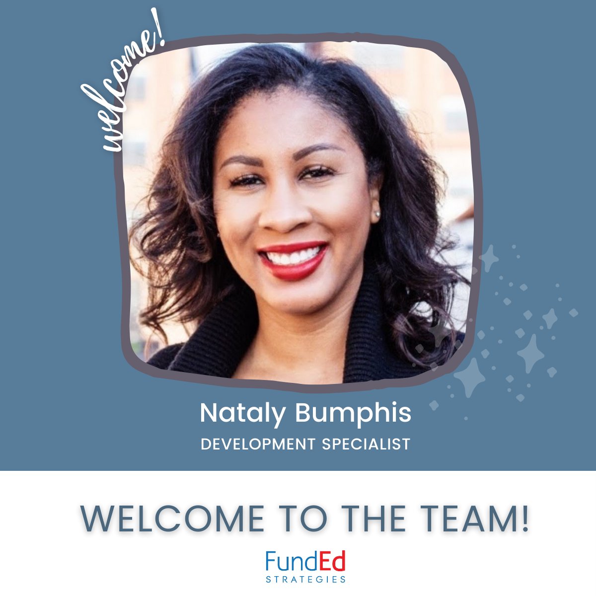 Welcome Nataly! We are thrilled to welcome Development Specialist, <a href="/NatalyYvonne/">Nataly Bumphis</a>, to the FundEd team! She brings nearly a decade of fundraising and communications experience at the higher education level. 🎉
#education #nonprofitfundraising #communications  #nonprofitdevelopment