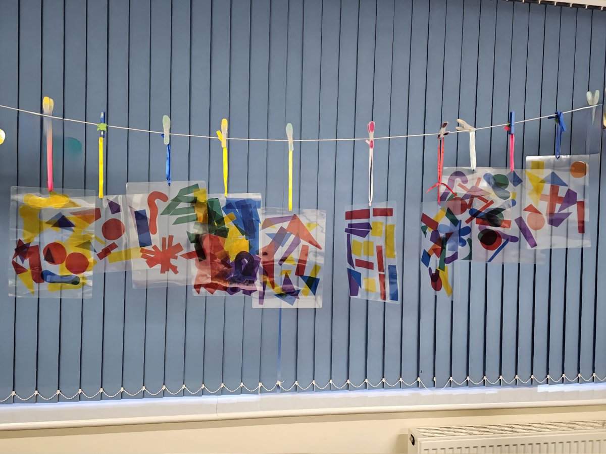 We kicked off our after-school Art Club at <a href="/NormantonCommon/">Normanton Common</a> Normanton Common by creating these masterpieces 🌈 We explored shape and colour, and finished off with a little light show! They are going to look fabulous hung up in the children's windows at home too!