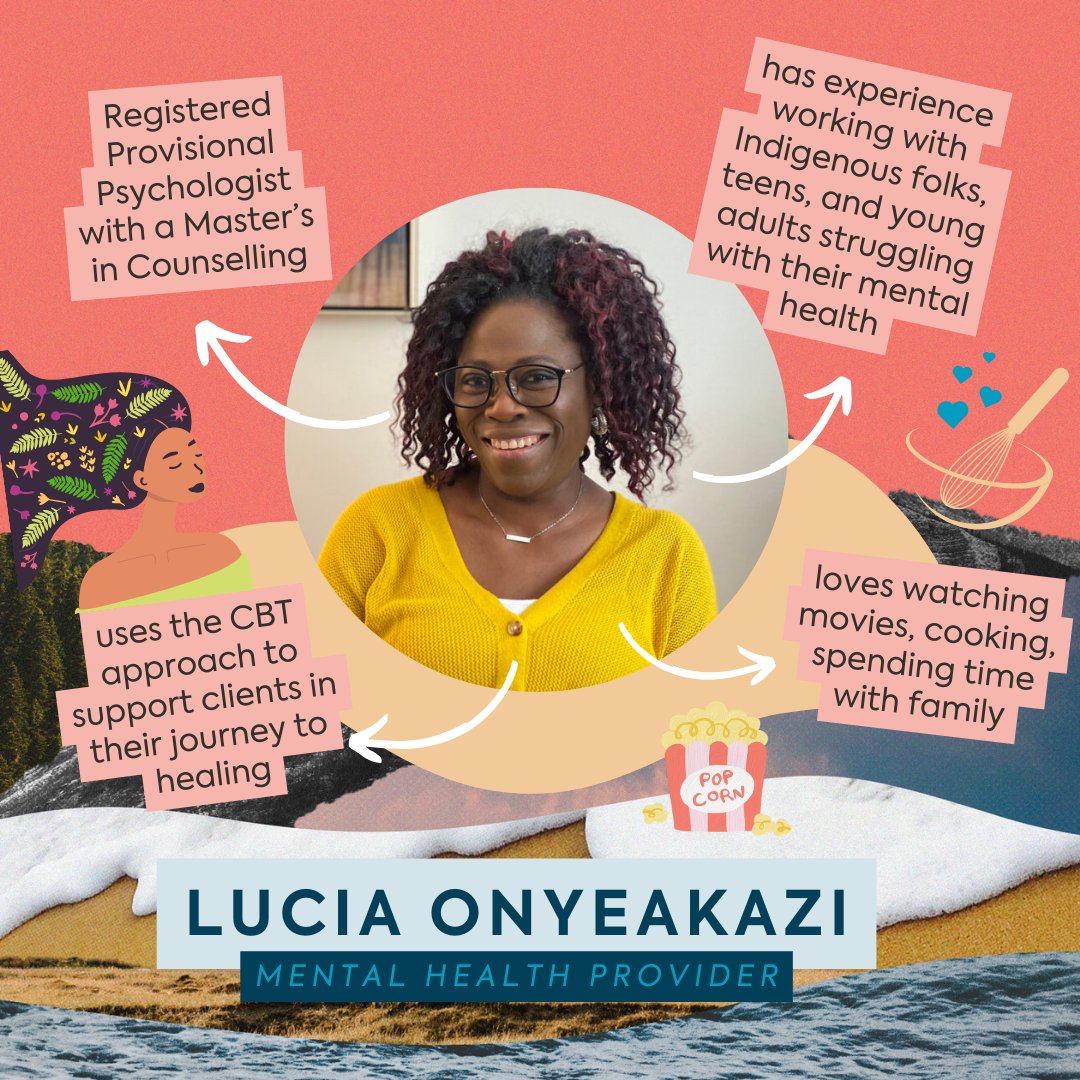 Meet Lucia! She is one of our Kickstand Connect mental health providers. Want to chat with Lucia or one of our other Kickstand Connect therapists? Sign-up for an appointment now! connect.mykickstand.ca/booking/mykick…