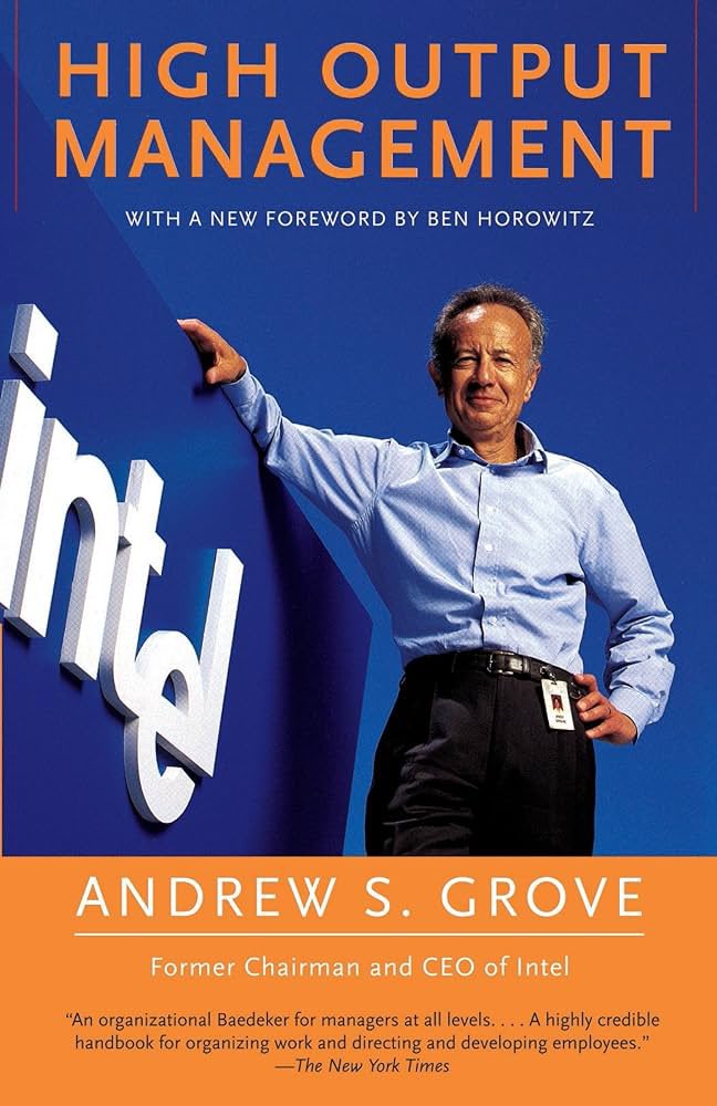 EduardoReflex's tweet photo. @goodreads High Output Management
— Andy Grove https://t.co/dVzaXh8SSw