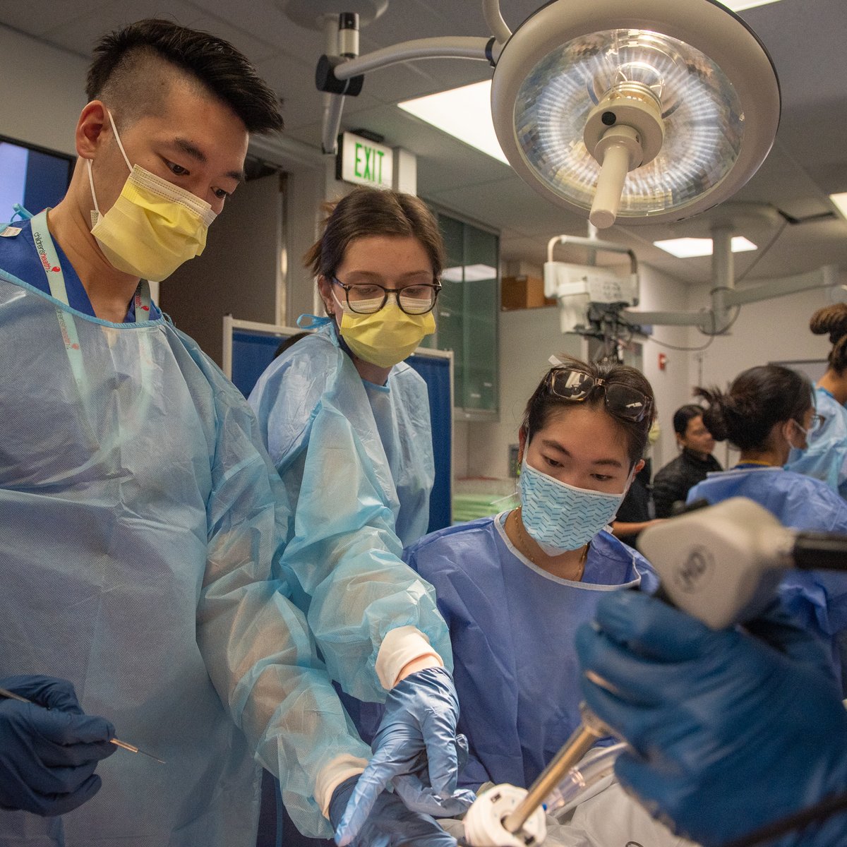 📸 Yesterday in the Cadaver Lab... @AnanyaAnandMD @SolaAderonmuMed @CIABoriSurgeon @BidareDeeksha @amytsaii @ChloeNobuhara @hannahpriddy_