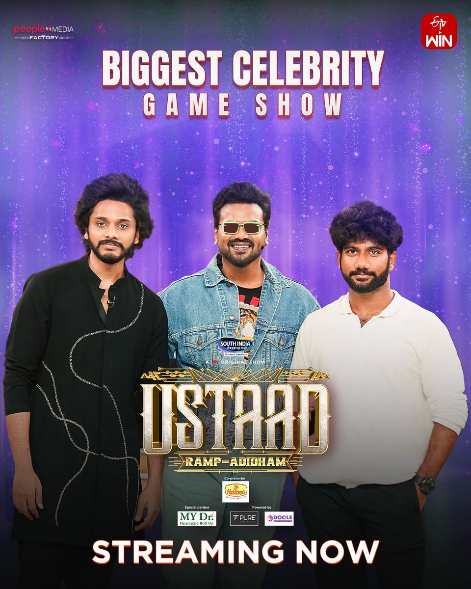 etvwin's tweet photo. #Ustaads get ready to be blown away by the superheroic journey of our very own @tejasajja123 and @PrasanthVarma - team Hanuman ☄️🔥
▶️ https://t.co/ZIqRH6jG6D
Streaming now on ETV WIN app.😎
#MM #UstaadWithTejaSajja #TeamHanuman #ETVWin #PMF https://t.co/aQ17husSoU