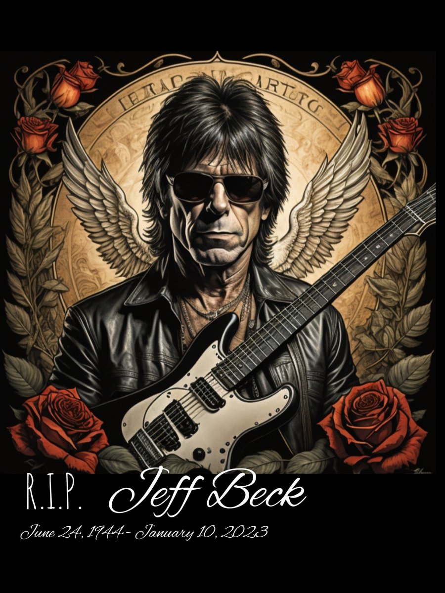 I'm so sorry to say that the video we created for Jeff isn't loading here. If you wanna have a look, go visit us on Instagram. Thank you to everyone who participated! Rest in peace, Jeff! 🕊✨️ #RIPJeffBeck #JeffBeck