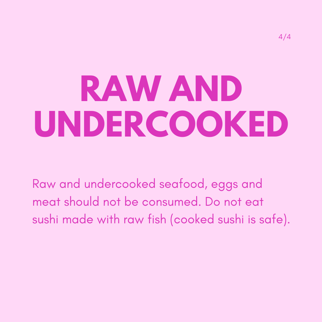 Foods to avoid during pregnancy. -->

#prenatalnutrition #pregnancyhealth #pregnancydiet