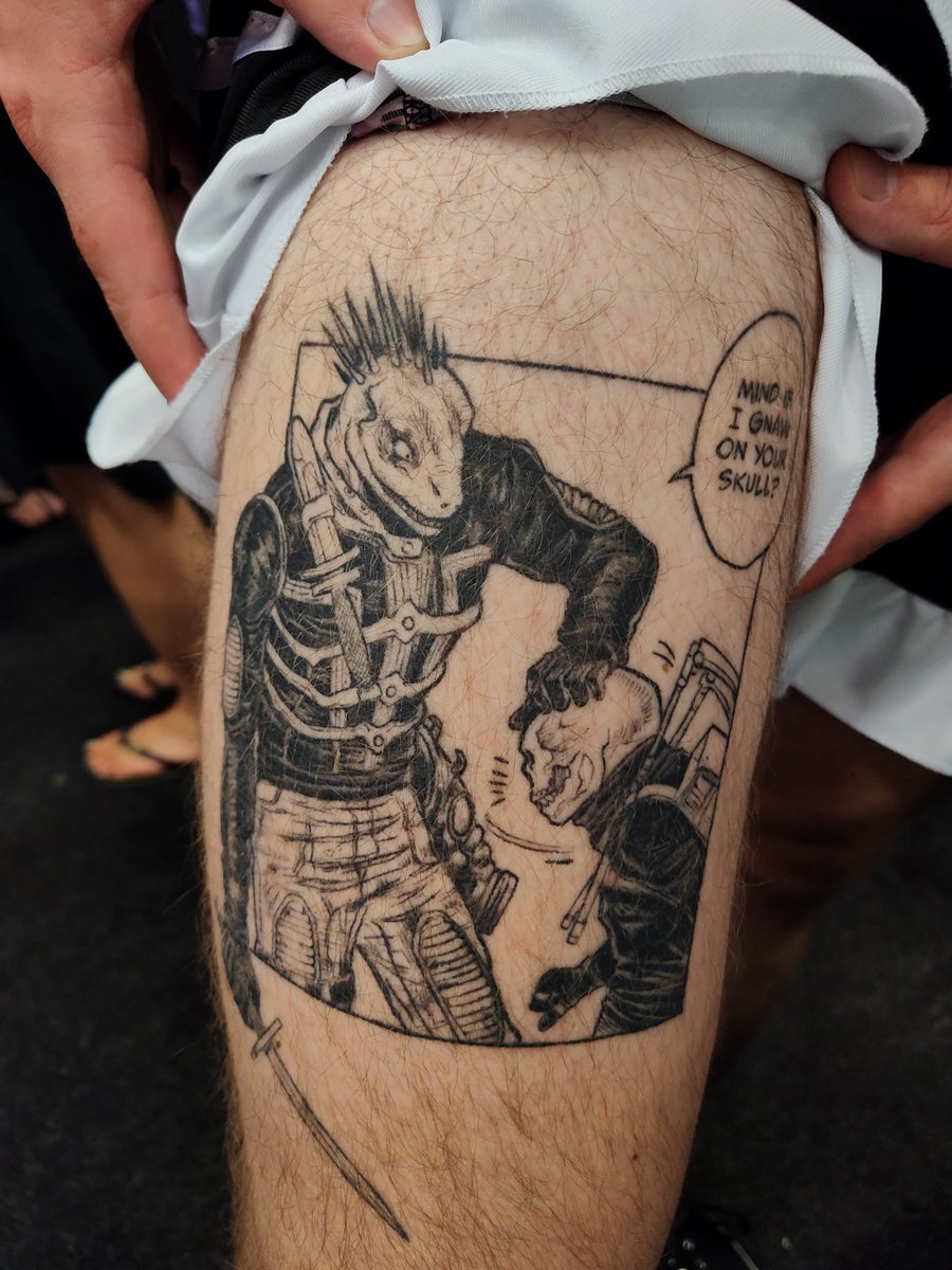 CSMBTC's tweet photo. I'm seriously the luckiest tattooer ever https://t.co/DMDFdO6Ort