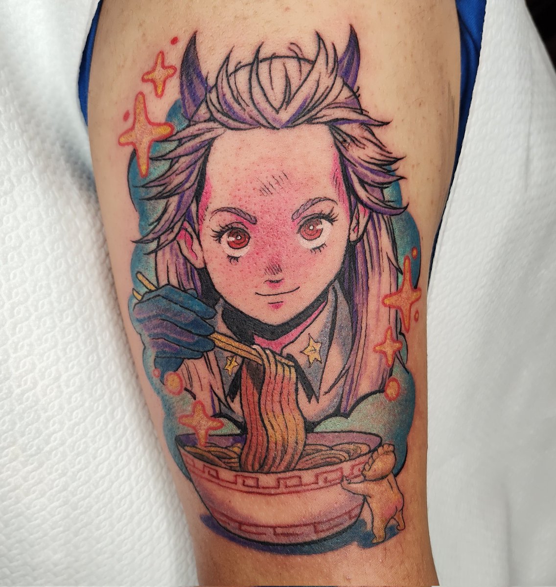 CSMBTC's tweet photo. I'm seriously the luckiest tattooer ever https://t.co/DMDFdO6Ort