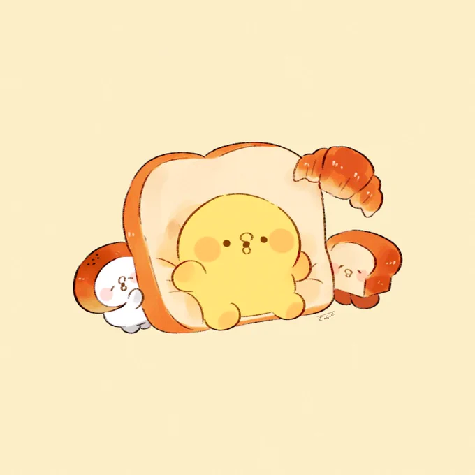 ふわふわベーカリー  #きみピヨ