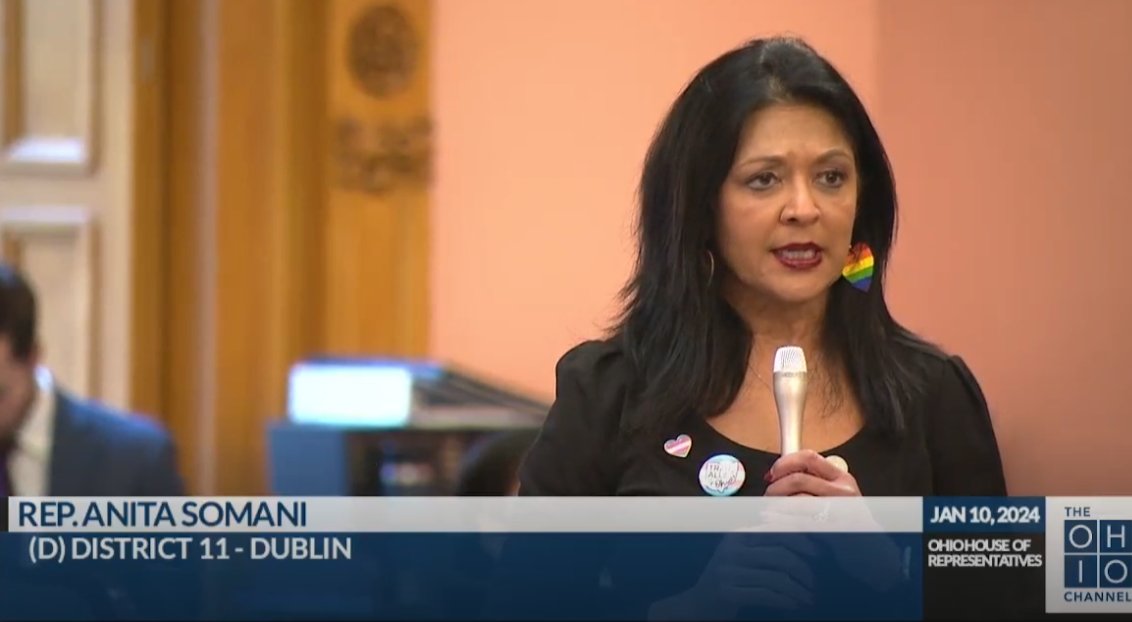 ErinInTheMorn's tweet photo. Rep Somani: "I rise in opposition to everything the previous representative just said on the veto override of HB68" https://t.co/OtkIamACV5