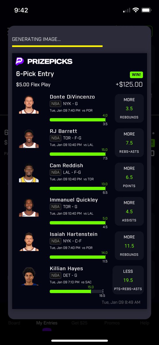 TWadeGreen's tweet photo. @backdoorfs @JRussoBDFS @JordyBDFS @PrizePicks @DGFantasy Let’s goooool! https://t.co/NkEzQpBTW5