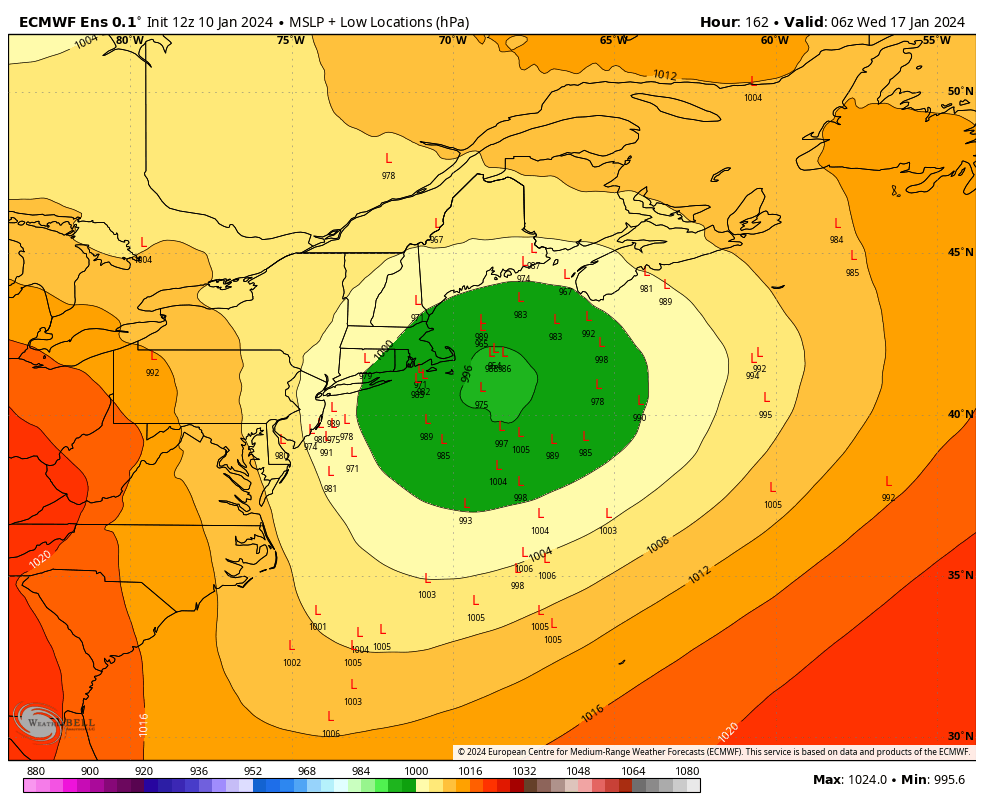 wxreboot's tweet photo. Next Tuesday-Wednesday comes the east next snowstorm chance..this is mainly supported by deterministic guidances along with EPS. https://t.co/wjzzUDh8Nh